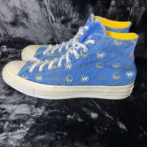 Converse NBA x Chuck 70 Hi 161161C Unisex M10/W12 Shoes Blue Gold State Warriors